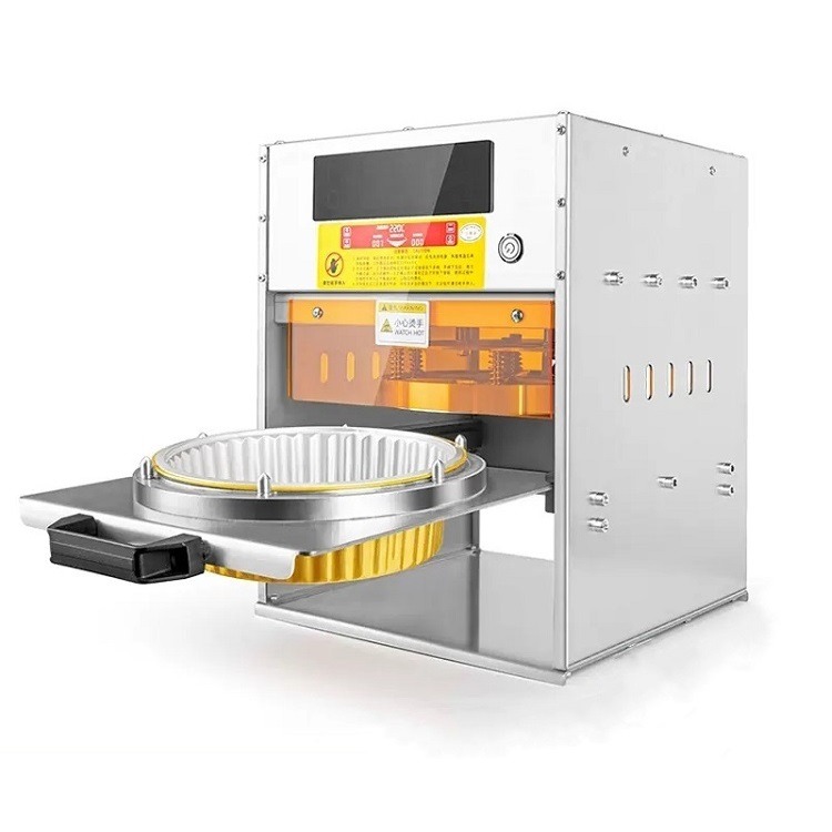 auto sealing machine for foil containers