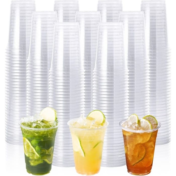 9 oz Clear Plastic Cups