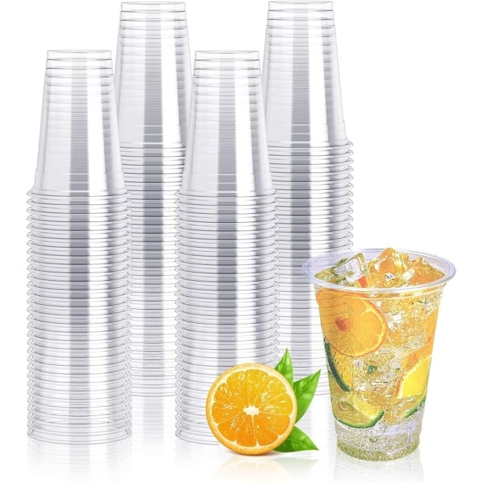 10 Ounce Clear Plastic Cups