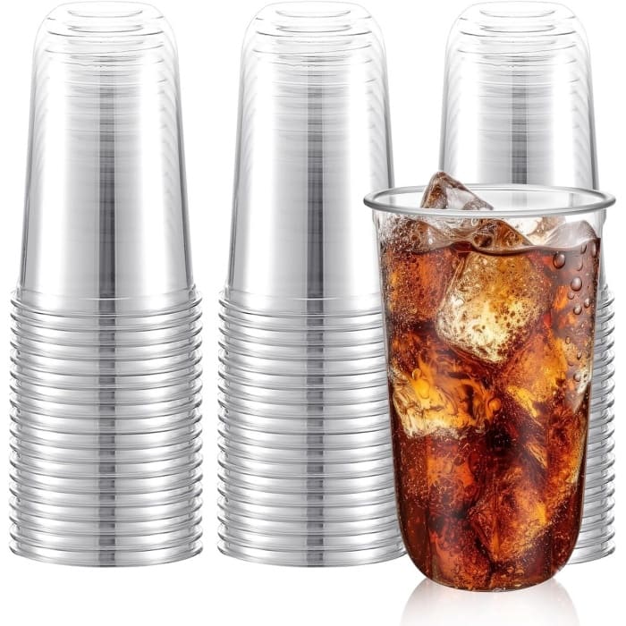 18 oz U Shape Disposable Cold Coffee Cups
