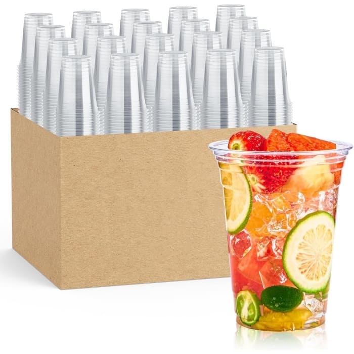 16 oz Disposable Iced Coffee Cups