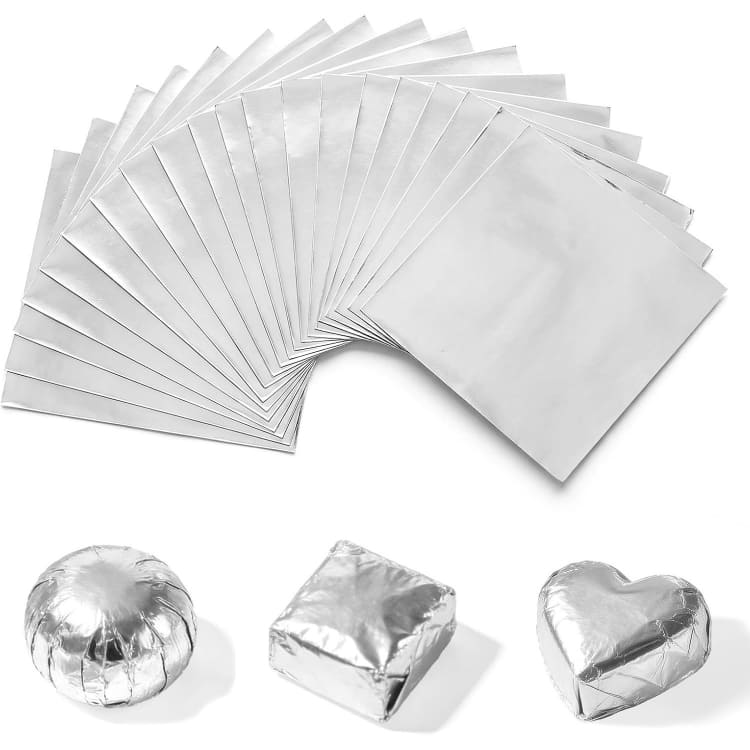 Candy Bar Silver Wrapper